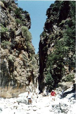 Samaria-Schlucht