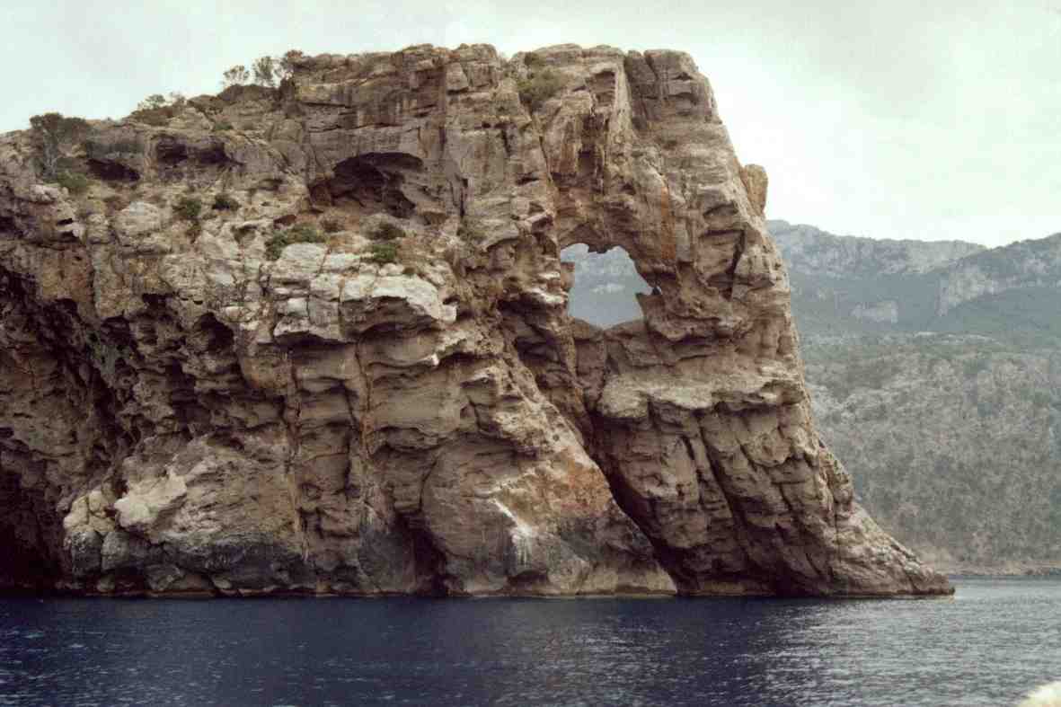 Die Westk&uuml;ste vom Schiff