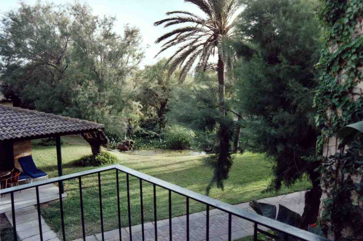 Blick aus unserer Villa