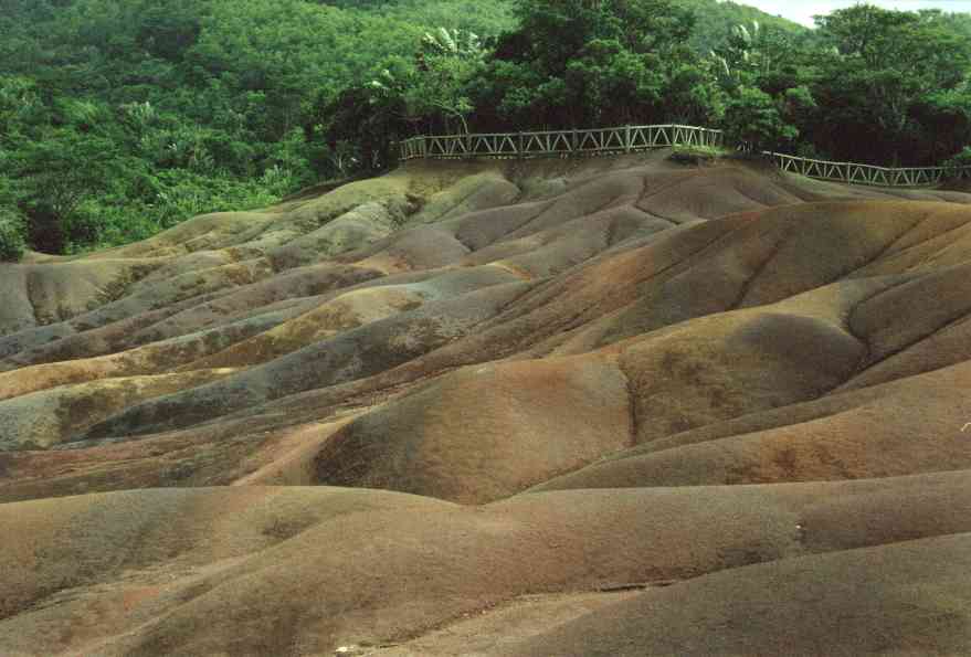 Bunte Erde von Chamarel