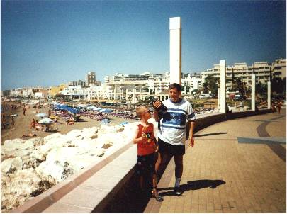 Strand-Promenade von Toremolinos